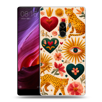 Силиконовый чехол на Xiaomi Mi Mix с принтом Модный принт Силиконовый чехол на Xiaomi Mi Mix с принтом Модный принт