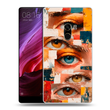 Силиконовый чехол на Xiaomi Mi Mix с принтом Модный принт Силиконовый чехол на Xiaomi Mi Mix с принтом Модный принт