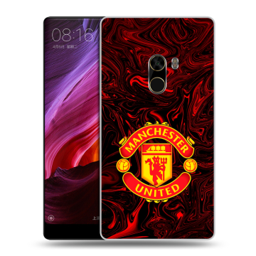 Силиконовый чехол на Xiaomi Mi Mix с принтом Manchester United