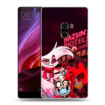 Силиконовый чехол на Xiaomi Mi Mix с принтом Hazbin Hotel Отель Хазбин Силиконовый чехол на Xiaomi Mi Mix с принтом Hazbin Hotel Отель Хазбин