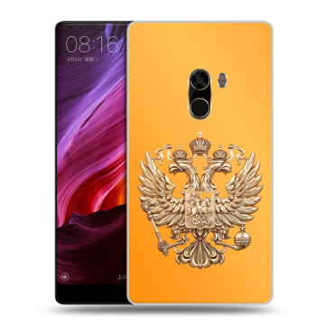 Силиконовый чехол на Xiaomi Mi Mix с принтом Герб Флаг России