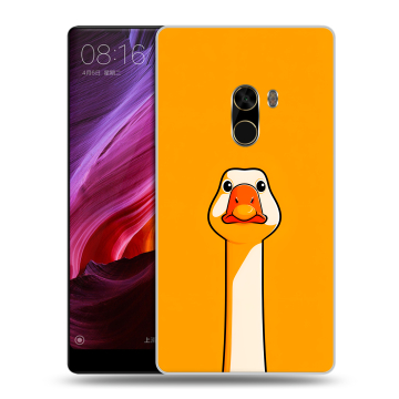 Силиконовый чехол на Xiaomi Mi Mix с принтом Смешная утка