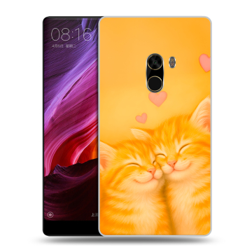 Силиконовый чехол на Xiaomi Mi Mix с принтом Милые котята Силиконовый чехол на Xiaomi Mi Mix с принтом Милые котята