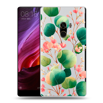 Силиконовый чехол на Xiaomi Mi Mix с принтом женский