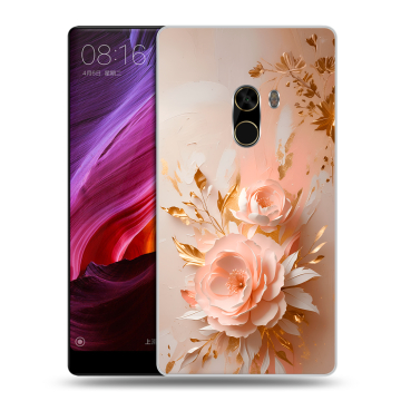 Силиконовый чехол на Xiaomi Mi Mix с принтом женский