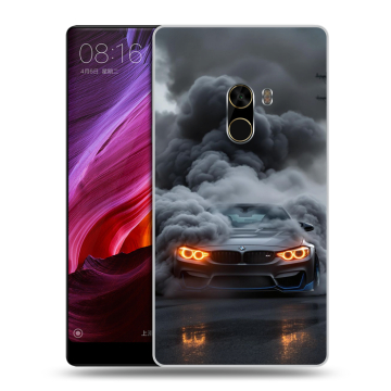 Силиконовый чехол на Xiaomi Mi Mix с принтом BMW БМВ Силиконовый чехол на Xiaomi Mi Mix с принтом BMW БМВ