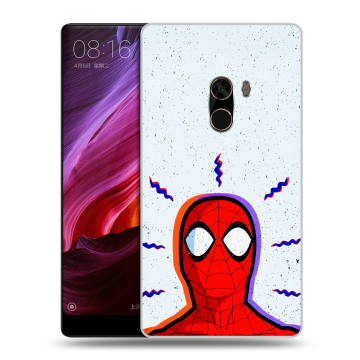 Силиконовый чехол на Xiaomi Mi Mix с принтом Spiderman Человек паук