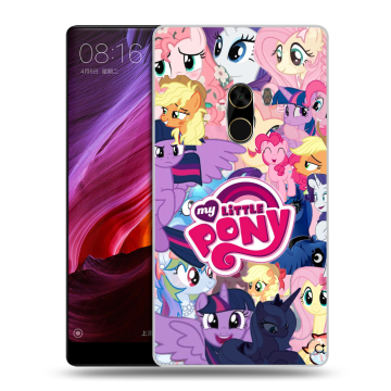 Силиконовый чехол на Xiaomi Mi Mix с принтом My little pony Дружба чудо