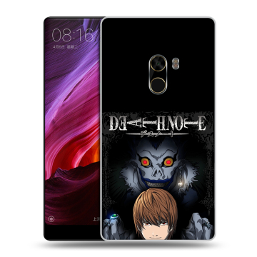 Силиконовый чехол на Xiaomi Mi Mix с принтом Death note Тетрадь смерти