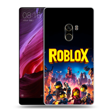 Силиконовый чехол на Xiaomi Mi Mix с принтом Roblox Роблокс Силиконовый чехол на Xiaomi Mi Mix с принтом Roblox Роблокс