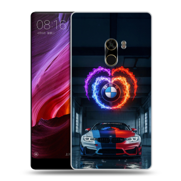 Силиконовый чехол на Xiaomi Mi Mix с принтом BMW БМВ Силиконовый чехол на Xiaomi Mi Mix с принтом BMW БМВ
