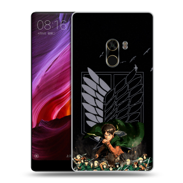 Силиконовый чехол на Xiaomi Mi Mix с принтом Атака титанов Силиконовый чехол на Xiaomi Mi Mix с принтом Атака титанов