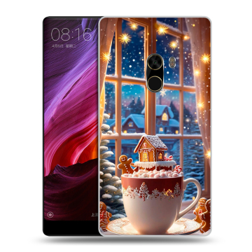 Силиконовый чехол на Xiaomi Mi Mix с принтом Новый год