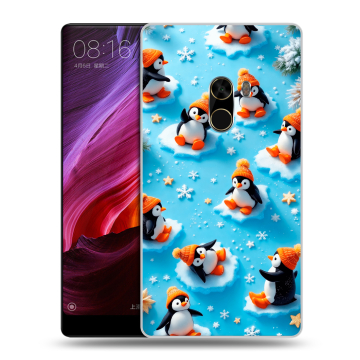 Силиконовый чехол на Xiaomi Mi Mix с принтом Новый год