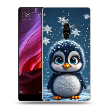 Силиконовый чехол на Xiaomi Mi Mix с принтом Новый год