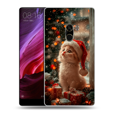 Силиконовый чехол на Xiaomi Mi Mix с принтом Новый год