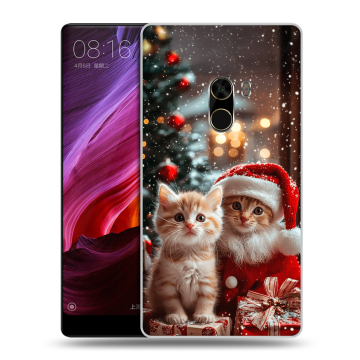 Силиконовый чехол на Xiaomi Mi Mix с принтом Новый год