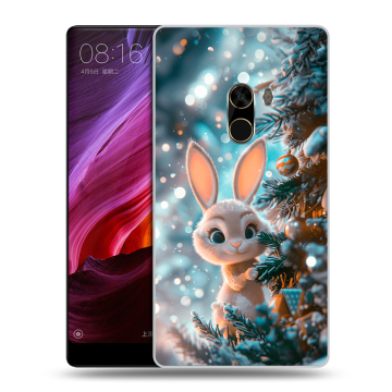 Силиконовый чехол на Xiaomi Mi Mix с принтом Новый год