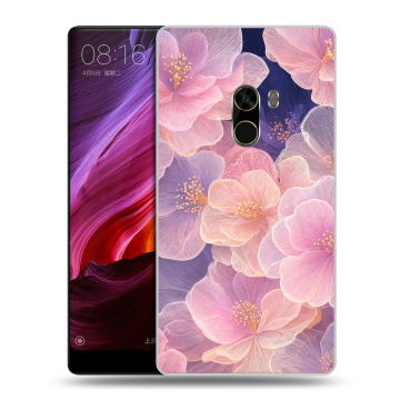 Силиконовый чехол на Xiaomi Mi Mix с принтом женский
