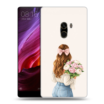 Силиконовый чехол на Xiaomi Mi Mix с принтом женский Силиконовый чехол на Xiaomi Mi Mix с принтом женский