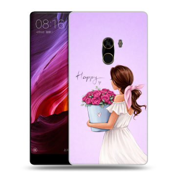 Силиконовый чехол на Xiaomi Mi Mix с принтом женский Силиконовый чехол на Xiaomi Mi Mix с принтом женский