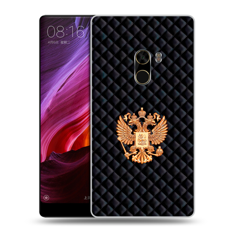 Силиконовый чехол на Xiaomi Mi Mix с принтом Герб России принт Силиконовый чехол на Xiaomi Mi Mix с принтом Герб России принт