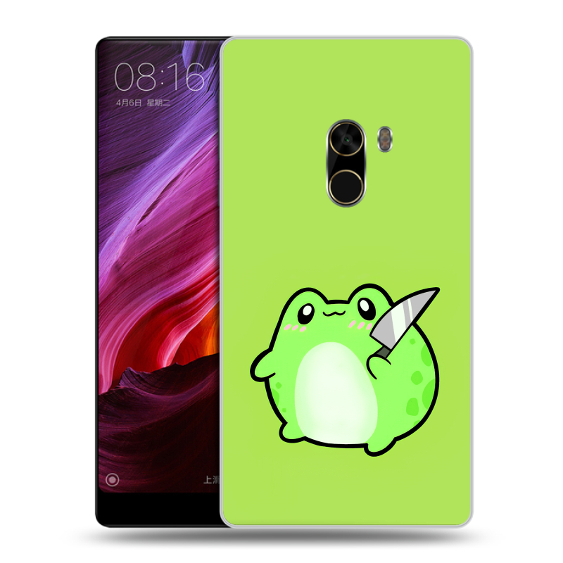 Силиконовый чехол на Xiaomi Mi Mix с принтом Лягушенок Силиконовый чехол на Xiaomi Mi Mix с принтом Лягушенок