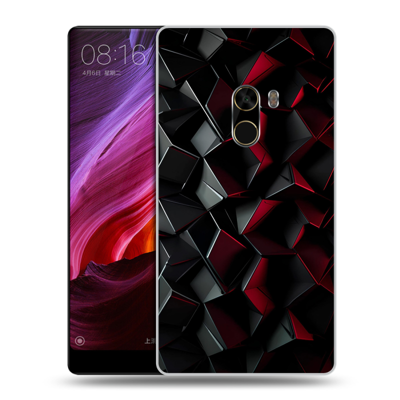 Силиконовый чехол на Xiaomi Mi Mix с принтом Абстракция Силиконовый чехол на Xiaomi Mi Mix с принтом Абстракция