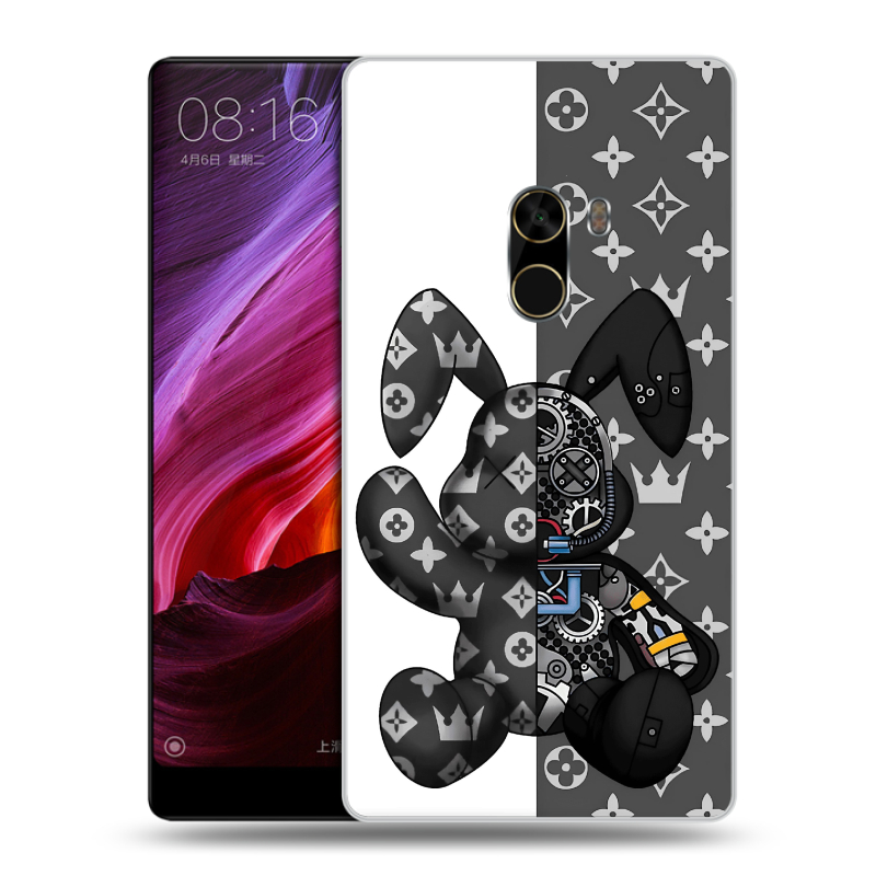 Силиконовый чехол на Xiaomi Mi Mix с принтом Луи робот Силиконовый чехол на Xiaomi Mi Mix с принтом Луи робот
