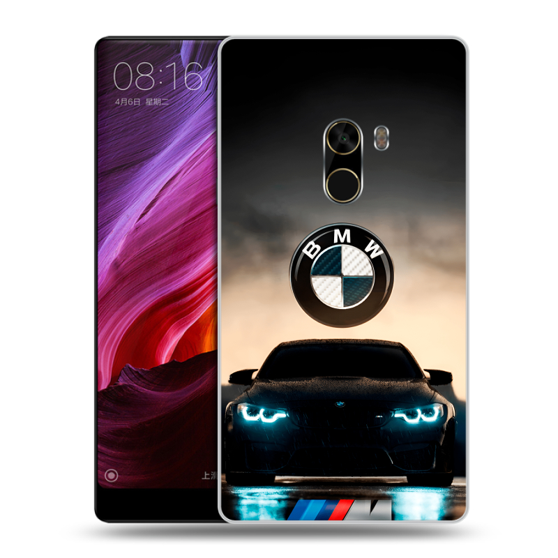 Силиконовый чехол на Xiaomi Mi Mix с принтом БМВ BMW Силиконовый чехол на Xiaomi Mi Mix с принтом БМВ BMW