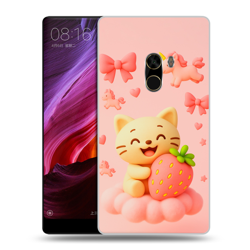 Силиконовый чехол на Xiaomi Mi Mix с принтом для девочек Силиконовый чехол на Xiaomi Mi Mix с принтом для девочек