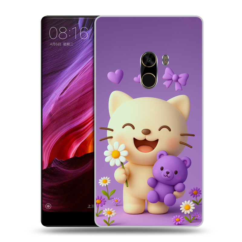 Силиконовый чехол на Xiaomi Mi Mix с принтом для девочек Силиконовый чехол на Xiaomi Mi Mix с принтом для девочек