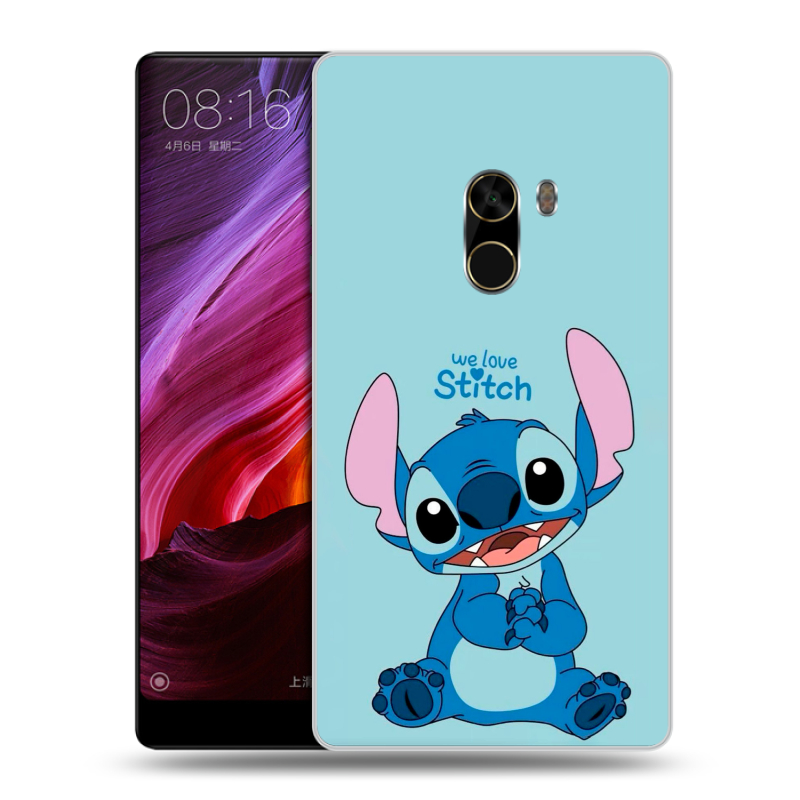 Силиконовый чехол на Xiaomi Mi Mix с принтом Лило и Стич Силиконовый чехол на Xiaomi Mi Mix с принтом Лило и Стич