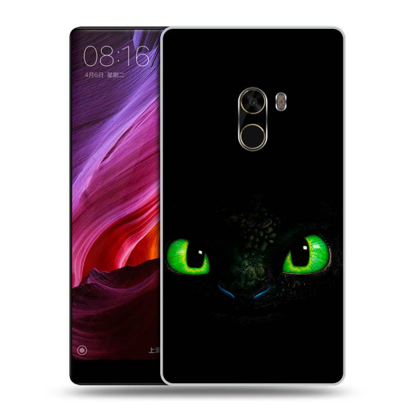 Силиконовый чехол на Xiaomi Mi Mix с принтом Как приручить дракона Силиконовый чехол на Xiaomi Mi Mix с принтом Как приручить дракона