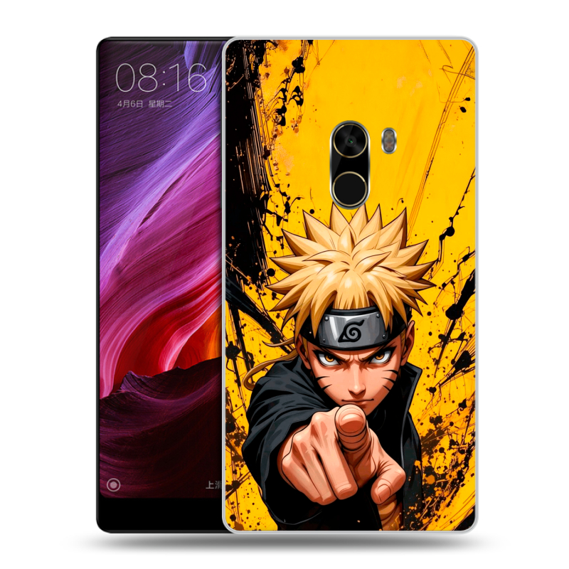 Силиконовый чехол на Xiaomi Mi Mix с принтом Naruto Наруто Силиконовый чехол на Xiaomi Mi Mix с принтом Naruto Наруто