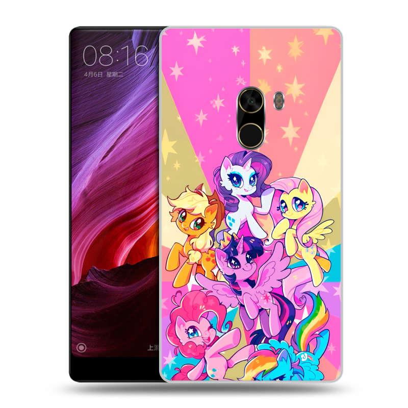 Силиконовый чехол на Xiaomi Mi Mix с принтом My little pony Дружба чудо Силиконовый чехол на Xiaomi Mi Mix с принтом My little pony Дружба чудо