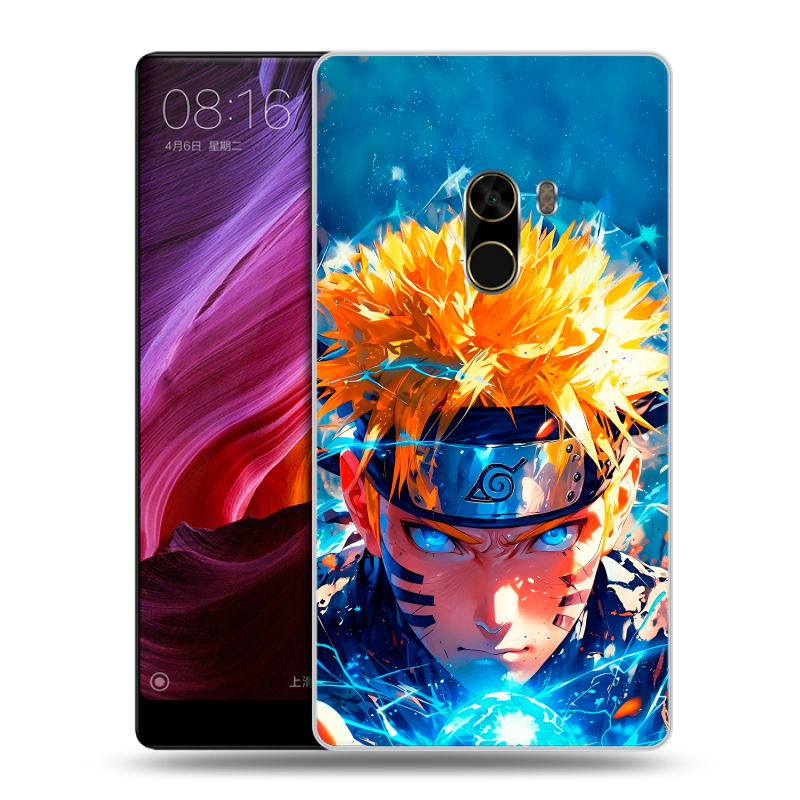 Силиконовый чехол на Xiaomi Mi Mix с принтом Аниме Наруто Naruto Силиконовый чехол на Xiaomi Mi Mix с принтом Аниме Наруто Naruto