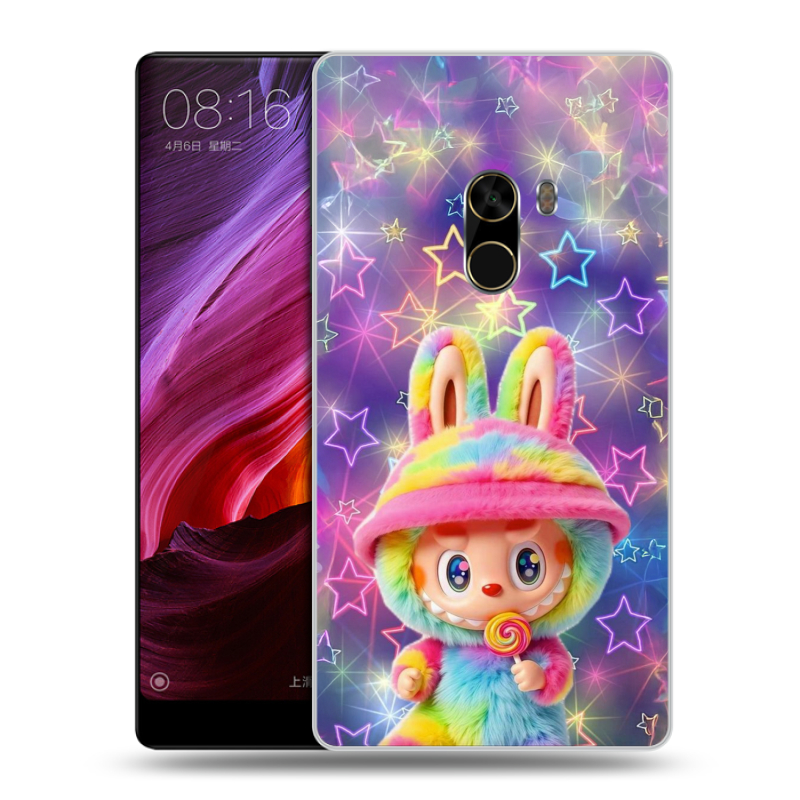 Силиконовый чехол на Xiaomi Mi Mix с принтом Labubu Лабубу Силиконовый чехол на Xiaomi Mi Mix с принтом Labubu Лабубу