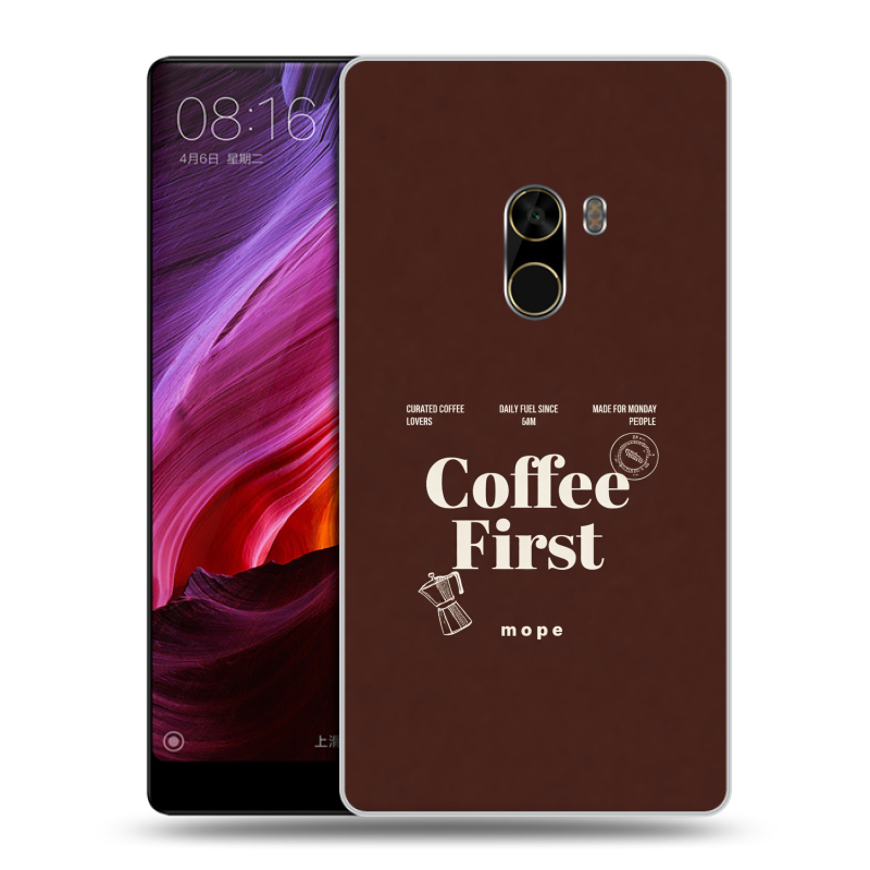 Силиконовый чехол на Xiaomi Mi Mix с принтом женский Силиконовый чехол на Xiaomi Mi Mix с принтом женский