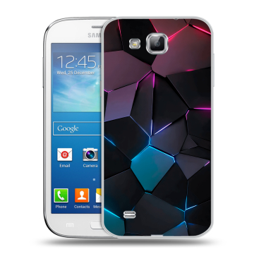Пластиковый чехол на Samsung Galaxy Premier с принтом Геометрия неона Пластиковый чехол на Samsung Galaxy Premier с принтом Геометрия неона