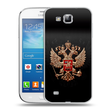 Пластиковый чехол на Samsung Galaxy Premier с принтом Герб России Пластиковый чехол на Samsung Galaxy Premier с принтом Герб России
