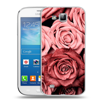 Пластиковый чехол на Samsung Galaxy Premier с принтом Цветы розы Пластиковый чехол на Samsung Galaxy Premier с принтом Цветы розы