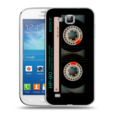 Пластиковый чехол на Samsung Galaxy Premier с принтом Кассета Пластиковый чехол на Samsung Galaxy Premier с принтом Кассета