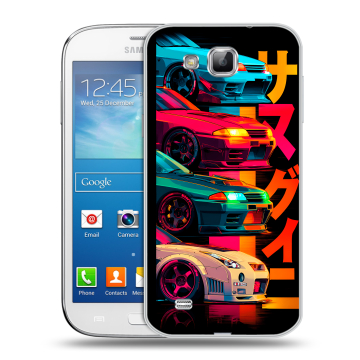 Пластиковый чехол на Samsung Galaxy Premier с принтом Гоночные машины Пластиковый чехол на Samsung Galaxy Premier с принтом Гоночные машины