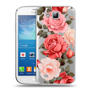 Пластиковый чехол на Samsung Galaxy Premier с принтом Розы Пластиковый чехол на Samsung Galaxy Premier с принтом Розы