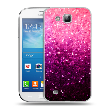 Пластиковый чехол на Samsung Galaxy Premier с принтом Блестки