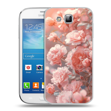 Пластиковый чехол на Samsung Galaxy Premier с принтом Розовые розы Пластиковый чехол на Samsung Galaxy Premier с принтом Розовые розы