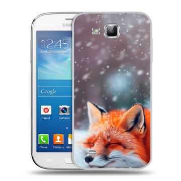Пластиковый чехол на Samsung Galaxy Premier с принтом лиса Пластиковый чехол на Samsung Galaxy Premier с принтом лиса