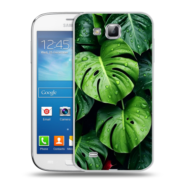 Пластиковый чехол на Samsung Galaxy Premier с принтом Листья Пластиковый чехол на Samsung Galaxy Premier с принтом Листья