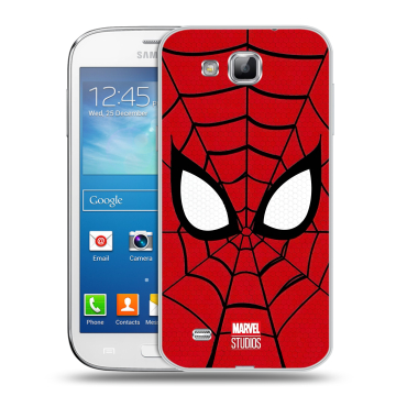 Пластиковый чехол на Samsung Galaxy Premier с принтом человек паук spiderman